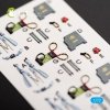 KELIK K72014 F-4D PHANTOM II INTERIOR 3D DECALS FOR FINEMOLDS KIT 1/72